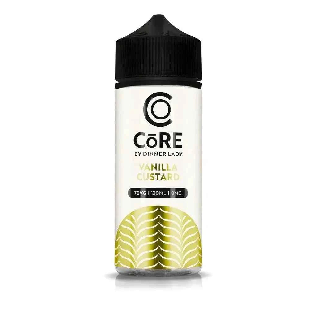Vanilla Custard - Core by Dinner Lady | 120Ml Vape Juice | 3MG, 6MG