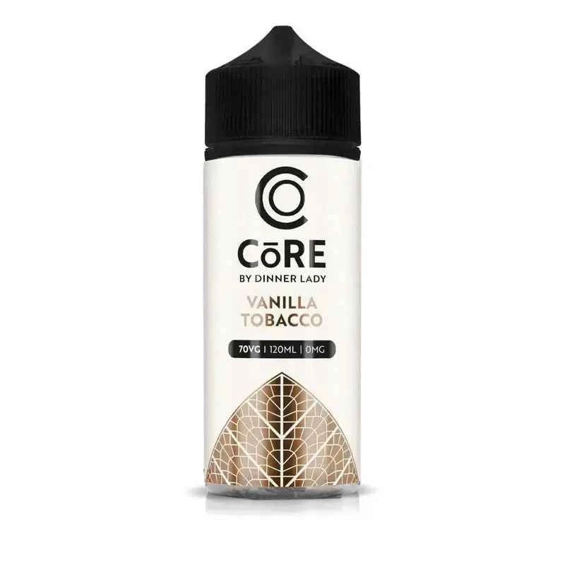 Vanilla Tobacco - Core by Dinner Lady | 120Ml Vape Juice | 3MG, 6MG