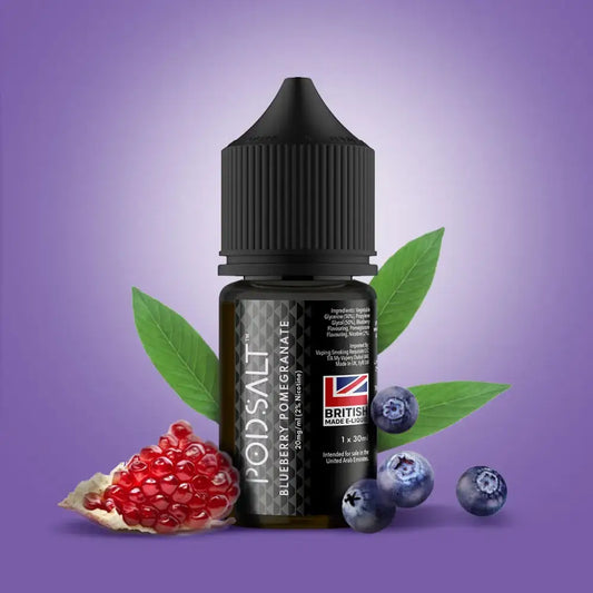 Blueberry Pomegranate - Pod Salt Core | 30ML Vape Juice | 20MG 25MG