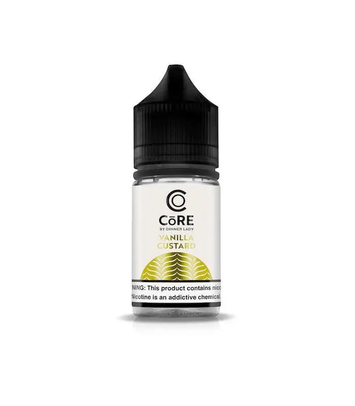 Vanilla Custard - Core Salt by Dinner Lady | 30ML Vape Juice | 20MG,30MG,50MG